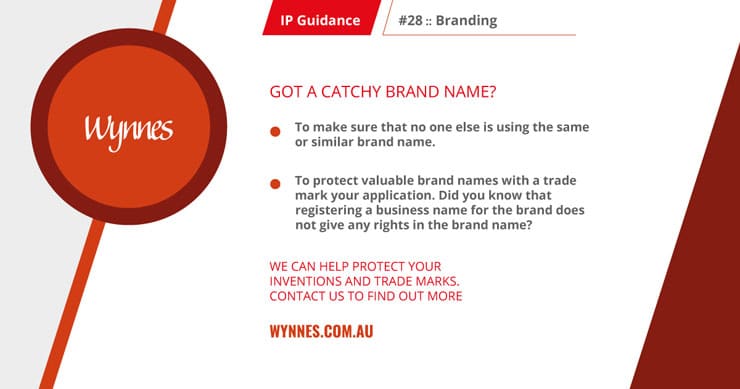 IP guidance catchy brand